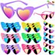 thumbnail image 1 of Gafas de Sol Infantiles GINMIC en Forma de Corazón Paquete de 24 para Fiestas, 1 of 7
