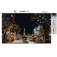 thumbnail image 3 of Village de Noël - Kit de Peinture Diamant Premium, 3 of 5