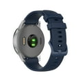 thumbnail image 3 of Watch Band for Garmin Vivoactive 5/3 Venu 2/SQ Vivoactive 4/4S Forerunner 645/245 Silicone Strap Watch Accessories-Gray-vivoactive4S(18mm), 3 of 5