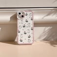 thumbnail image 1 of For Samsung Galaxy S22 Ultra S21 FE S20 Plus Note 20 S23 Case Cute Rabbit With Holder Soft Tranparent TPU Phone Protecion Cover xuanjing unisex, 1 of 2