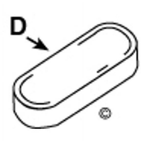 Vinyl Top Rail End Cap for Use with Fanta-sea Swimming Pools