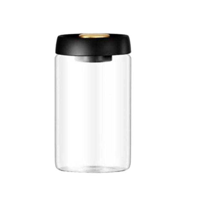 Recipiente Hermético de Vidrio Billuyoard para Granos de Café Tarro a Prueba de Fugas 1200ml