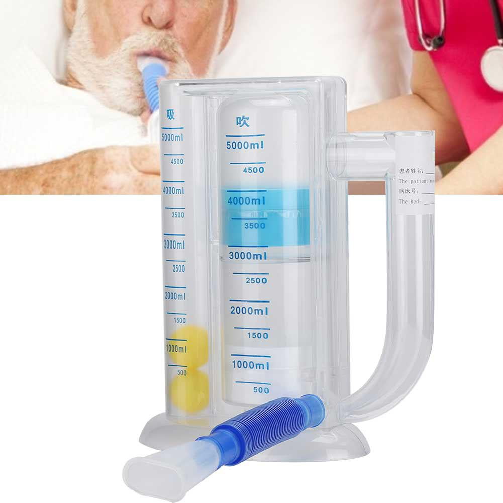 Breathing Trainer Lung Exerciser Lung Trainer Breath Measurement 5000ml