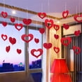 thumbnail image 2 of Sunxin Party Flag Balloon Set Balloon Rainwire Sequins Pendant Valentine'S Day Wedding Supplies Wedding Room Decoration Love Sequins, 1 Set of Pendants, 2 of 6