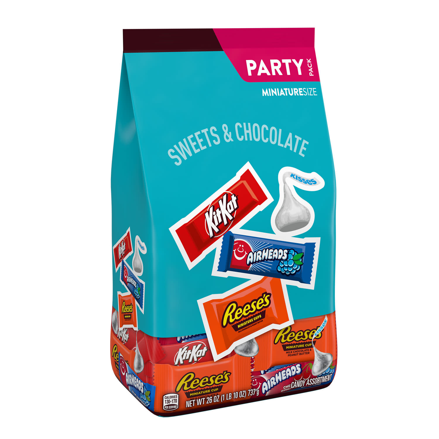 Hershey Miniatures Assorted Candy Party Pack, 26 oz photo 2