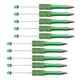 thumbnail image 2 of 10 piezas de bolígrafos con cuentas, juego de bricolaje, regalos para estudiantes, bolígrafos de manualidades surtidos de 1,0mm para dibujar, Verde, 2 of 9