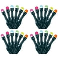 thumbnail image 1 of Home Heritage Luminations Christmas Holiday Party Lights, Twinkly App Control, 33' Wrapped Dome, 100 RGB LEDs (4 Pack), 1 of 9