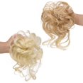 thumbnail image 1 of LAICAIW 2 Pcs Extensions de Cheveux pour Femmes, Chignon en Désordre, Embouts pour Cheveux Clairsemés, 1 of 7