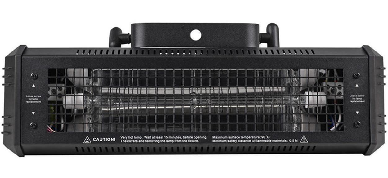 (2) American DJ Mega Flash DMX Strobe Lights w/ Sound Sensor+RGBW Moving Head