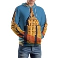 thumbnail image 2 of POBUDS Hoodie, Regular Fit Sporty Pullover Hooded Sweatshirt for Men Women Tr3kdq1h L, 2 of 6