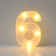 thumbnail image 1 of 1 pieza de luz decorativa en forma de letra, propuesta de propuesta, luces de cumpleaños, decoraciones festivas para fiestas, luces navideñas para exteriores, decoración de árboles de Navidad, decorac, 1 of 4