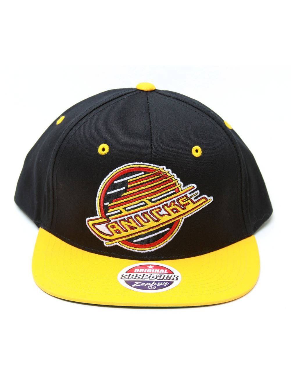 black canucks hat