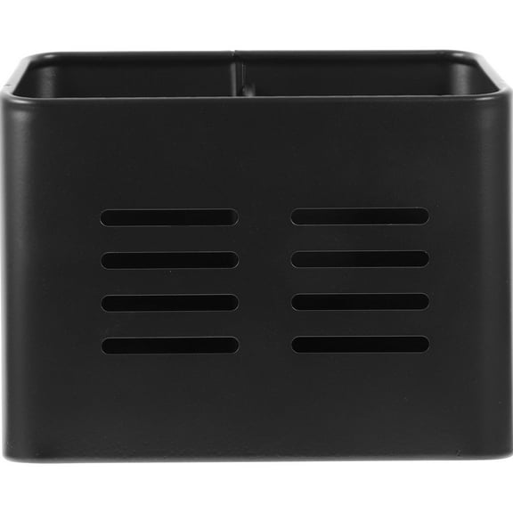 Topbathy Versatile Black Spoon and Chopstick Holder with Drain for Kitchen Space