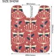 thumbnail image 5 of SKYSONIC Toilet Bathroom Rugs Sets 2 Piece, Dragonfly on Flower Design Vintage Soft Absorbent Fluffy Toilet Mat Set Non-Slip Rubber Backing Bath Mats for Bathroom,16"x24"+20"x24", 5 of 7