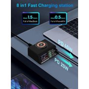 Multi Charging Station, 110W 8Port Usb Charging Station, Multiple Usb Charger Station, Charging Station for Multiple Devices, Multi Usb Charging Station, Chargers for Multiple Devices