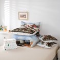 thumbnail image 6 of Homewish Farmhouse Horse 7-Piece Twin Bedding Set - Lodge Cabin Xmas Festival, 6 of 8