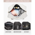 thumbnail image 3 of Bolsa de viaje CAYINTOP Weekender para mujer, color beige, 3 of 8