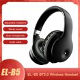 thumbnail image 1 of EL-B5 BT5.0 Auriculares inalámbricos con diadema ajustable Auriculares con sonido estéreo Romacci Auriculares inalámbricos, 1 of 7