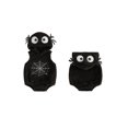 thumbnail image 2 of Cjfdfy Newborn Baby Boy Girl Halloween Spider Costume Outfit Fuzzy Sleeveless Hood Wing Romper Halloween Animal Party Clothes Cute Halloween Cosplay Outfit 0-18 Months, 2 of 9