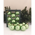 thumbnail image 5 of Christmas By Krebs Made in The Designer Seamless Glass Christmas Ball Ornaments, 2 5/8" (67mm), 8 Pieces, 5 of 6