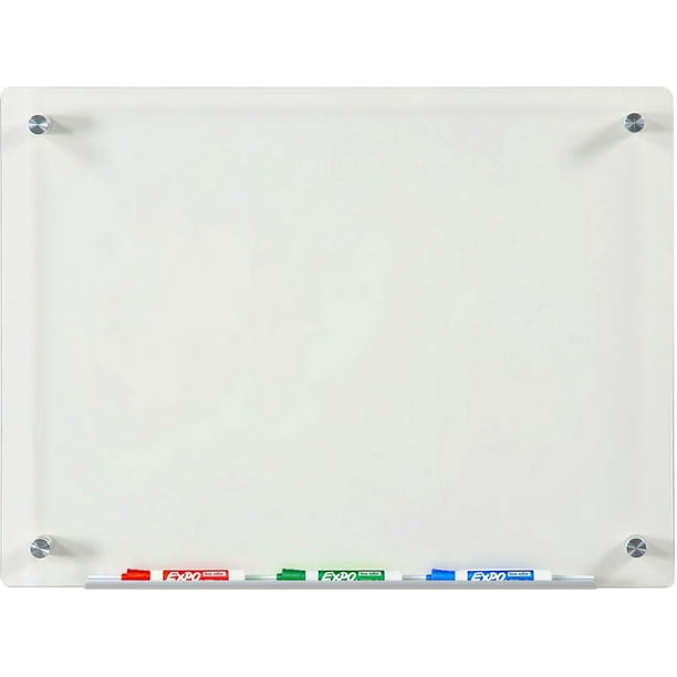 Clear Glass DryErase Board 18" x 24" Includes Board and Aluminum
