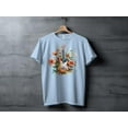 thumbnail image 4 of Floral Electro Guitarist Guitar Player Gift T-Shirt Women Men Kids Women's Tee Musician Rocker Bass Musician Rock Band Guitarist Band Shirt, 4 of 9