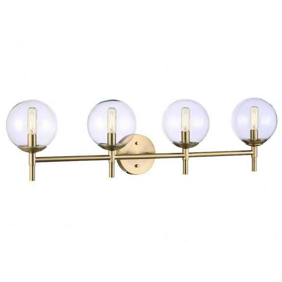 Auresa 40-Light Bathroom Vanity Light in Soft Brass