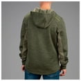 thumbnail image 4 of VORTEX Adult Male Frontier Limits 1/4 Zip Hoodie, Color: Mayfly, Size: S, 4 of 6