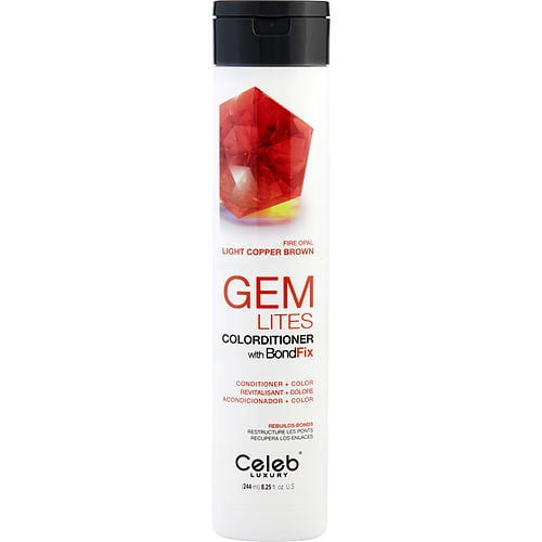 Celeb Luxury GEM LITES Color Conditioner with BondFix, Fire Opal, 8.25 fl. oz
