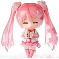 thumbnail image 2 of ORUYROP Sakura Miku Nendoroid Anime Action Figure Cartoon Character Model Doll Toy Multicolour & Collection & Gift, 2 of 7