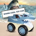 thumbnail image 3 of Shark Vehicle Monster Truck Boca Mordida Automática Alimentado Por Batería Shark Car Con Luces Sonidos Regalo Para Niños Niñas Vogacara FN007395-01, 3 of 6