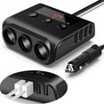 thumbnail image 3 of Car Lighter Socket In-car Cable Splitter 4 Ports USB Interface Auto Lighter Socket Car Adapter, 3 of 7