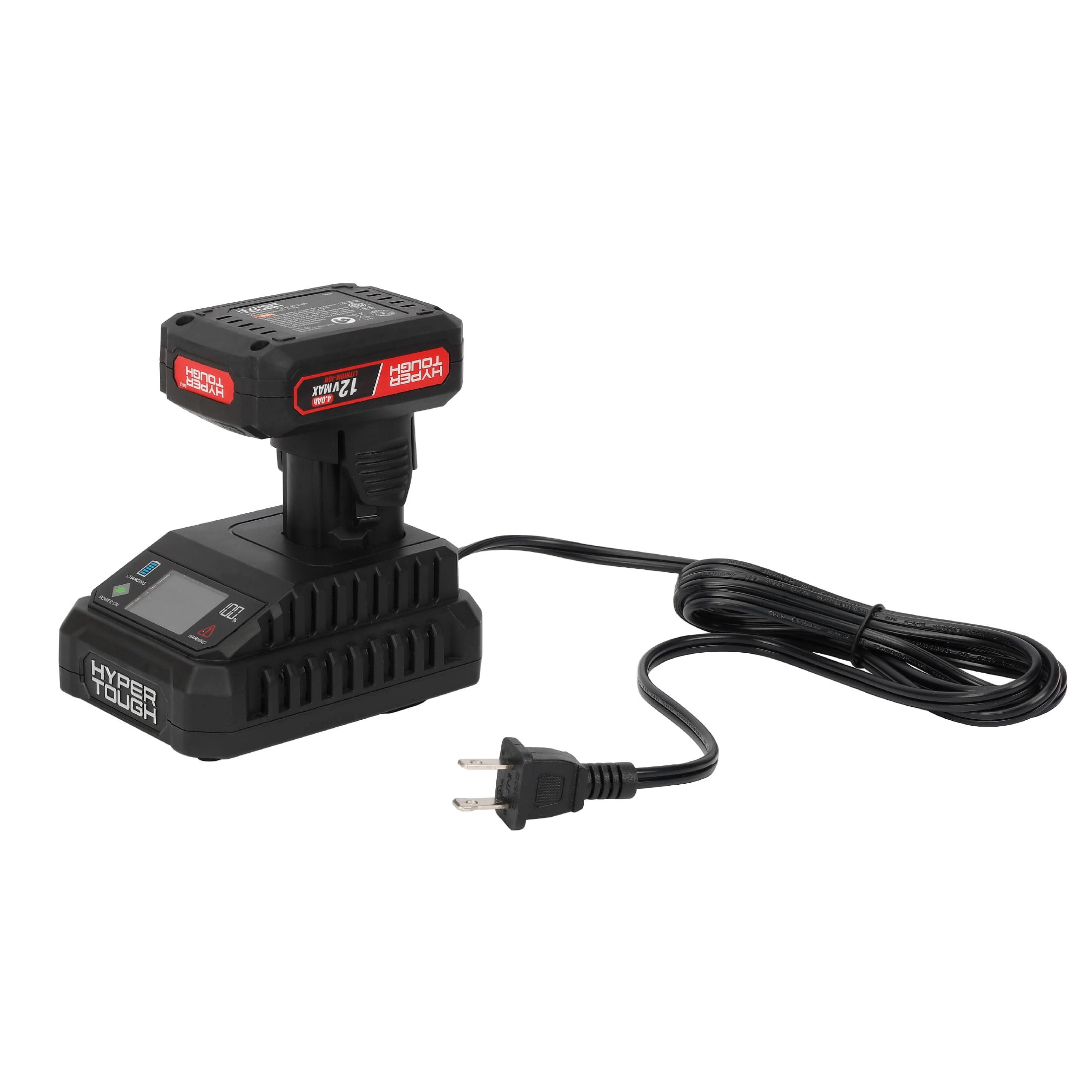 Hyper Tough 12V Lithium-Ion 4.0Ah Rechargeable Battery