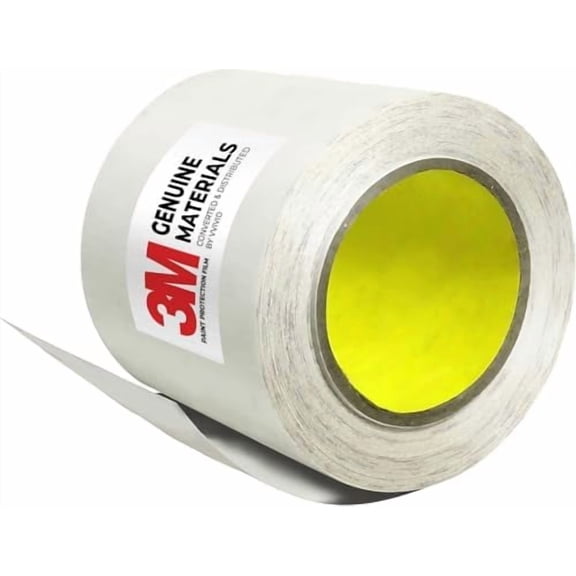 3M Clear Paint Protection Vinyl Film 6 Inch x 25 Inch