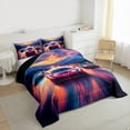 thumbnail image 3 of Homewish Race Car Queen Comforter Set,Extreme Sport Bedding Sets,Orange Sunset Bedding Comforter Set For Boys,Luxury Bedroom Decor Reversible,3 Pieces, 3 of 8