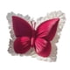 thumbnail image 4 of Cojín decorativo con forma de mariposa, 5 x 4 cm (19,69 x 15,75 pulgadas), con soporte lumbar. rojo, 4 of 9