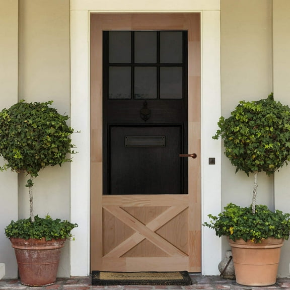 Screen/Storm Door Wood Thompson