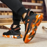 ORISTACO Steel Toe Work Safety Sneakers 0296 Orange 50