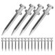 thumbnail image 1 of 20pcs Aerator Shoes Pegs Lawn Shoes Spikes Lawn Aerator Shoes Stakes Metal Spikes, 1 of 4