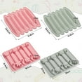 thumbnail image 4 of 4 Pack Assorted Crayon Mold Cavities 3D Crayon Silicone Mold Triangle Crayon Mold Silicone Chocolate Making Mold, 4 of 9