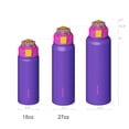 thumbnail image 5 of SURFVEN 40 oz Vacuum Insulated Stainless Steel Water Bottle with 3-in-1 Lid, Purple, 5 of 7