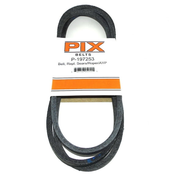 197253 Pix Belt (1/2" X 100.97") Compatible with Craftsman / Husqvarna 532197253