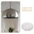 thumbnail image 3 of GETAJGHSD Lampshade Shading Cover White PEVA Prevent Eye Irritation for Pendant Light 1Set, 3 of 8