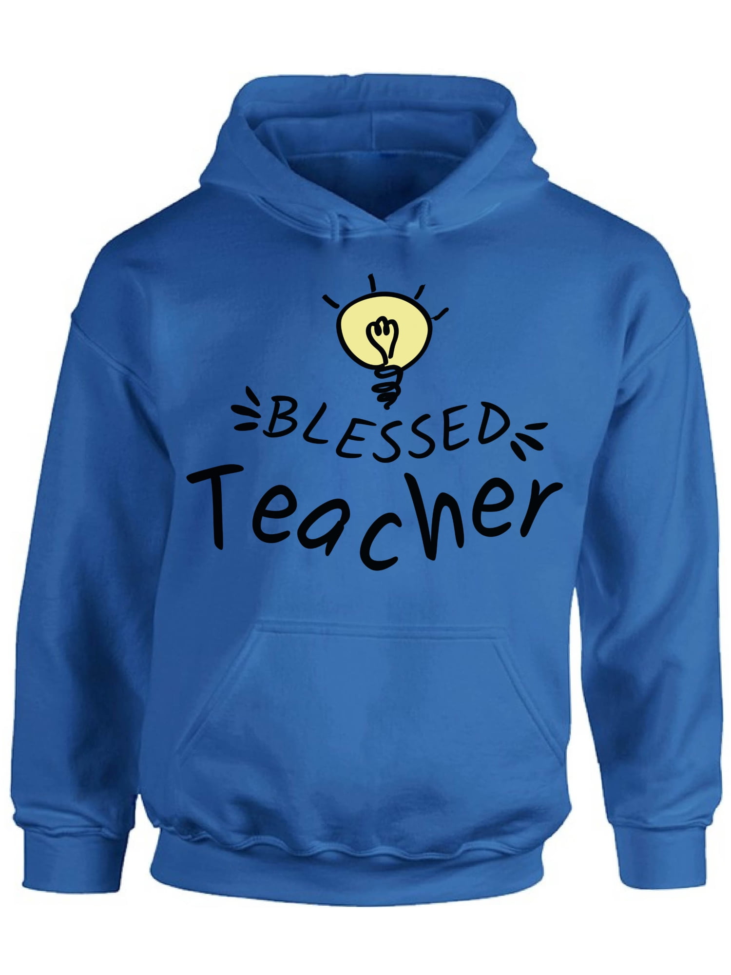 Back to School Teacher Hoodie Blessed Teacher Sweatshirt for Men School ...