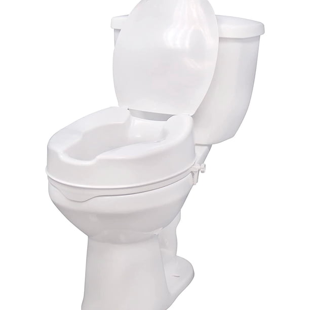 Aumento Asiento para Baño con Tapa (Elevación 5 cm) | Incremento WC Silla para Baño Adulto Mayor (5)