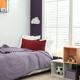 thumbnail image 3 of Unique Bargains Soft 1800 Microfiber Pillowcases No Zipper 2pcs, 3 of 9