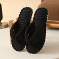 thumbnail image 2 of CAIVO Women Indoor Thong Slippers Soft Sandals Non- Comfortable Summer Home Footwear Flip-flops House Shoes, 2 of 4