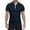 Navy, variant on Sngxgn Men's Short Sleeve Solid Stretch Cotton Polo Shirt(Dark Gray,XXL)