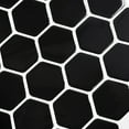 thumbnail image 6 of Clever Mosaics 3D Hexagon Black Peel and Stick Vinyl Tile for Kitchen and Bathroom Backsplash (10 Sheets), 6 of 7