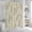Green, variant on Bedliving Shower Curtain for Bathroom with 12 Hooks, Beige Wildflower Waterproof Fabric, 72" x 72"